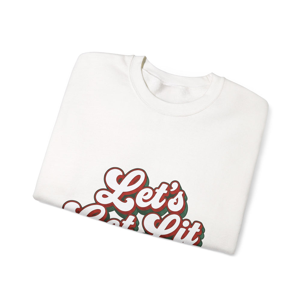 Festive Message Sweatshirt Christmas Fun Gift Women Joyful Sweatshirt Holiday Greeting Sweatshirt Christmas Fan Cheerful Sweatshirt Amusement Graphic Classic