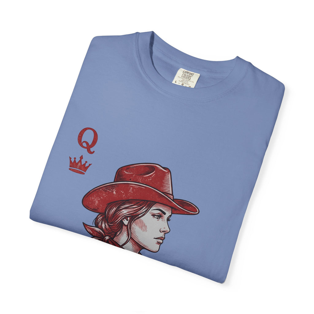 Cowgirl Face T-Shirt Cowgirl Country Gift Women Retro T-Shirt Cowgirl T-Shirt Rodeo Fan Vintage T-Shirt Country Graphic Sketch Tiara T-Shirt