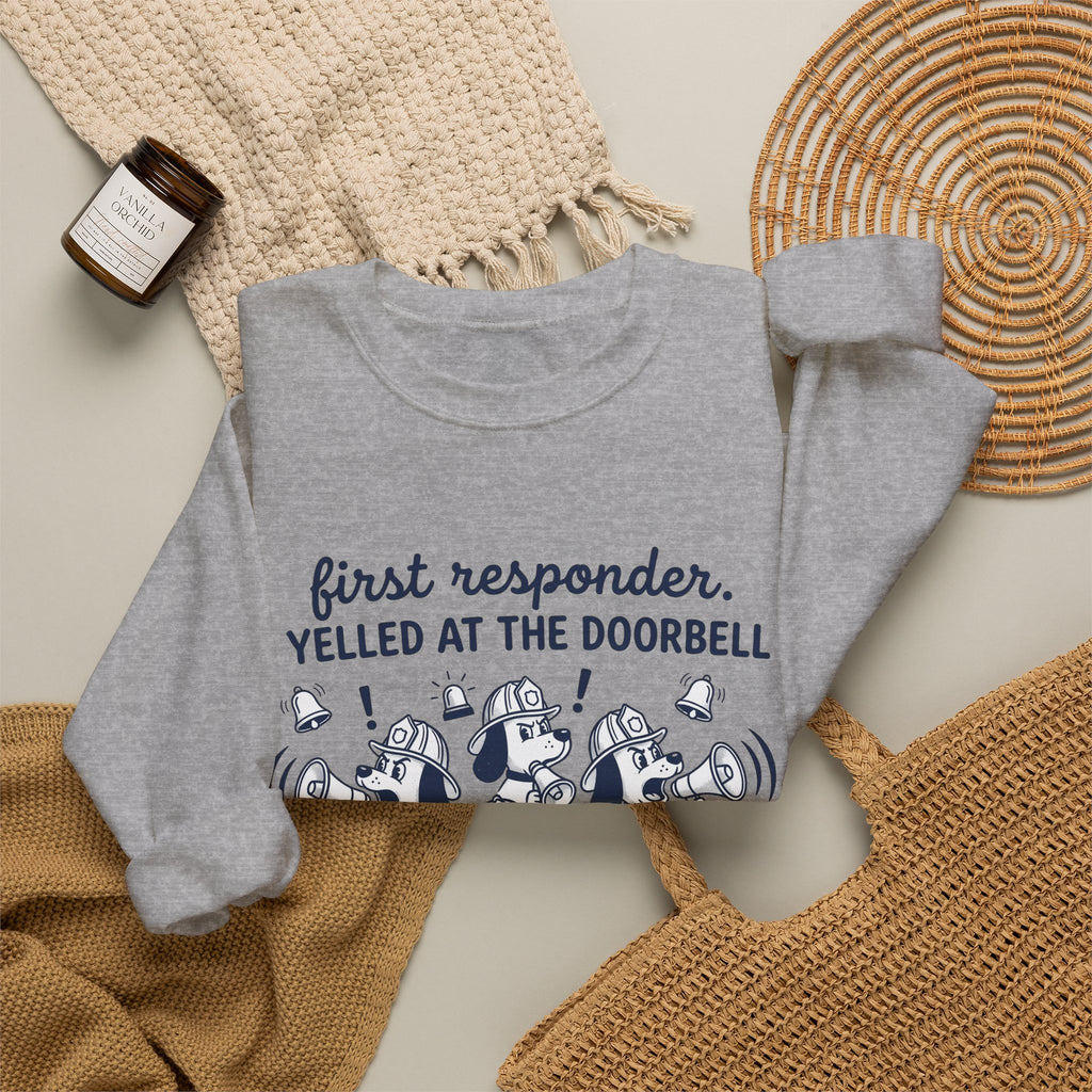 Rescue Dog Sweatshirt Dog Rescue Gift Women Animated Sweatshirt Dog Sweatshirt Dog