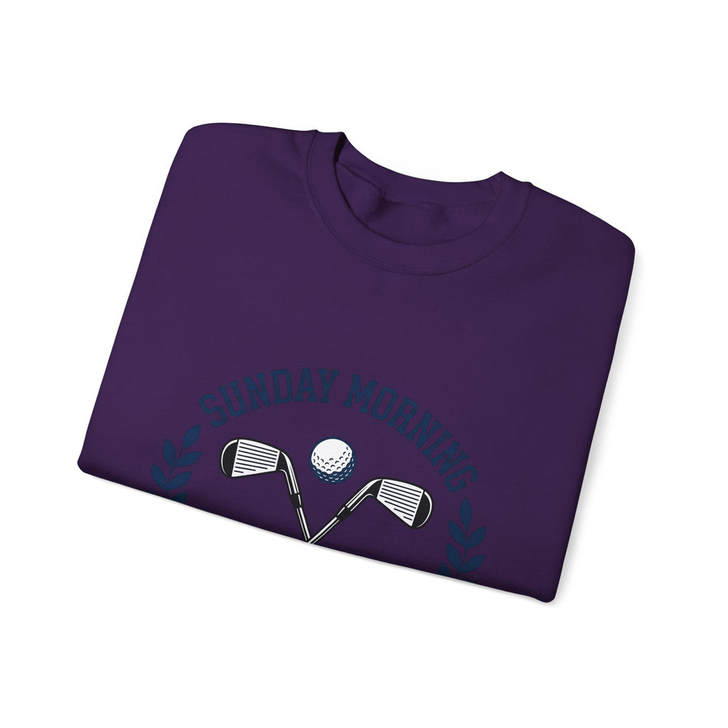 Golf Clubs Sweatshirt Golf Adventure Gift Women Sketch Sweatshirt Golf Irons Sweatshirt Golfer Enthusiast Drawing Graphic Explorer Cartoon Golf Ball Sweatshirt