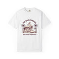 Pelican Surfboard T-Shirt Surfing Ocean Gift Women Retro T-Shirt Surfboard T-Shirt Surfer Fan Vintage T-Shirt Marine Graphic Sketch Coconut Trees
