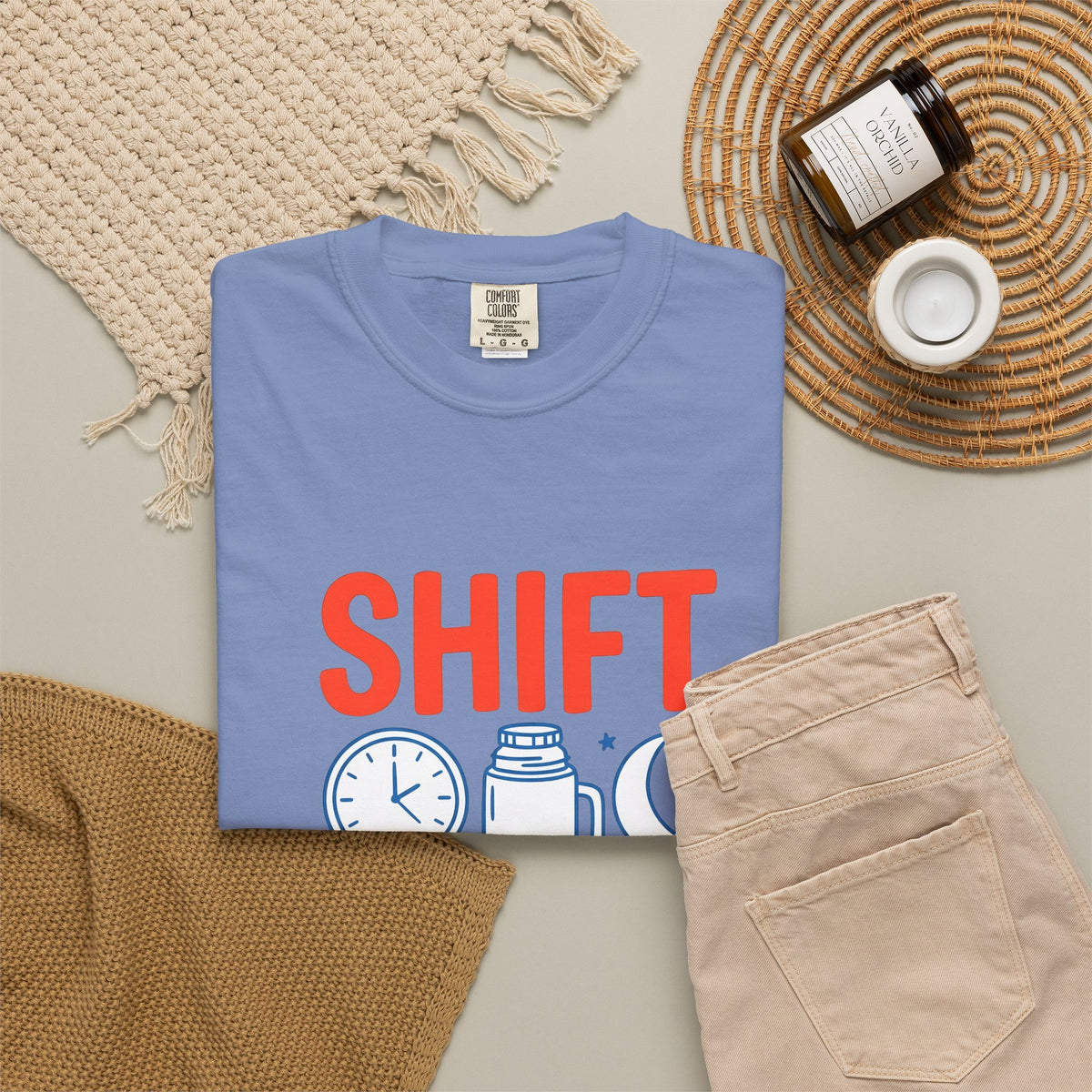 Watch Bottle Moon T-Shirt Shift Worker Java Gift Women Thick T-Shirt Lunar T-Shirt Night Shift Fan Bold T-Shirt Coffee Graphic Plain Spark T-Shirt