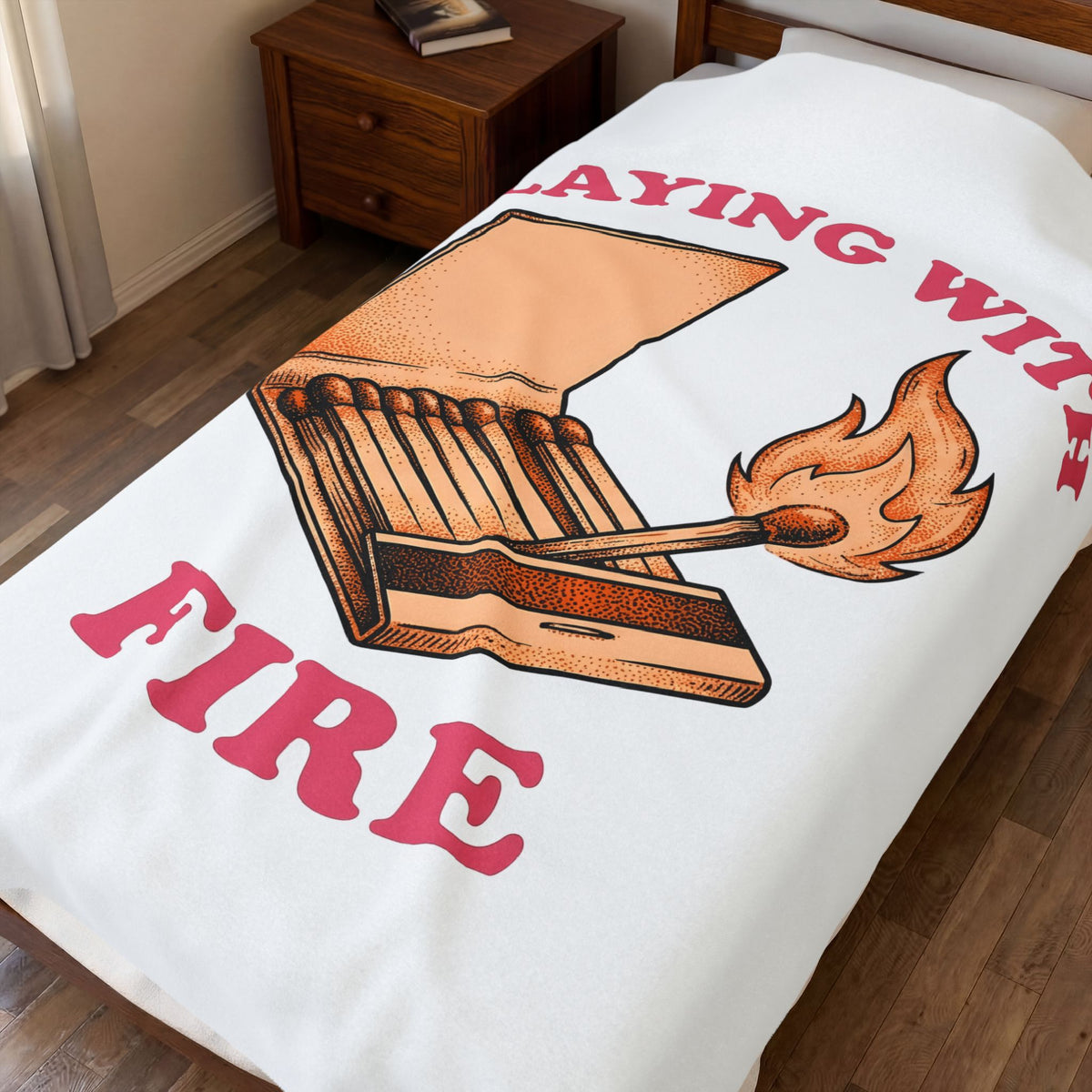 Matchbox Blaze Blanket Cowgirl Country Gift Women Distressed Blanket Lighter Blanket Rodeo Fan Vintage Blanket Rural Graphic Sketch Spark Blanket