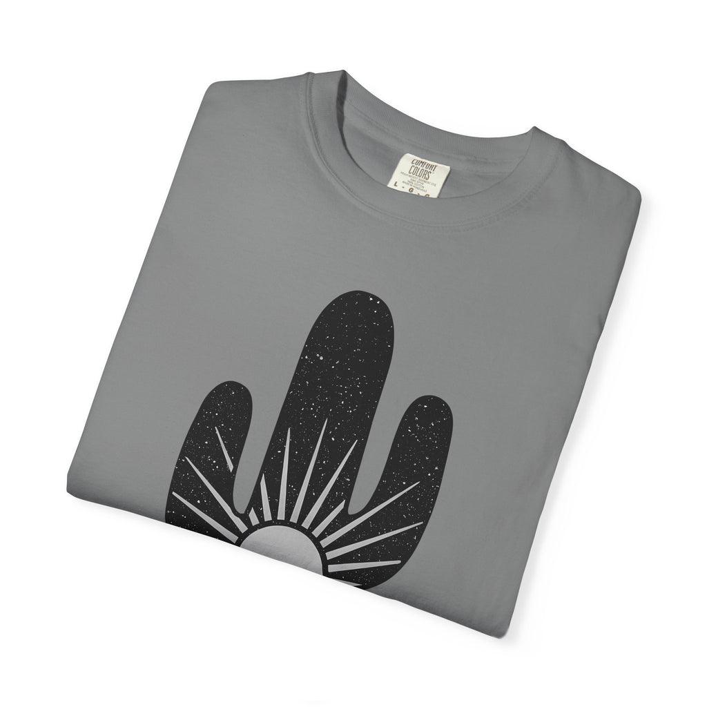 Prickly Pear Drawing T-Shirt Cowgirl Cowboy Gear Gift Women Tribal T-Shirt Cactus T-Shirt Rodeo Fan Western T-Shirt Cowboy Graphic Old School