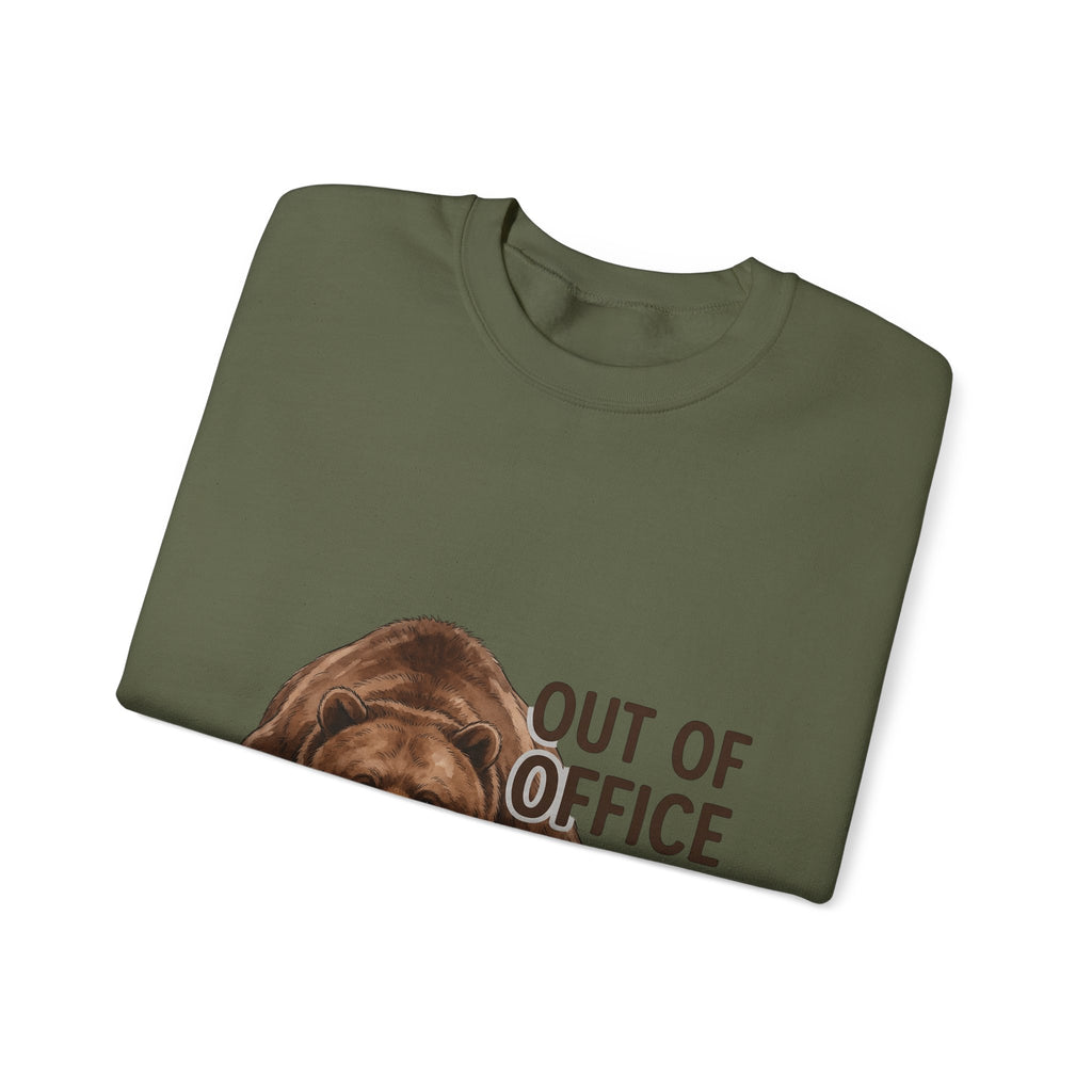 Brown Bear Sweatshirt Bear Pet Gift Women Sketch Sweatshirt Grizzly Sweatshirt Bear Fan Ursine Sweatshirt Animal Graphic Comic Sleep Sweatshirt