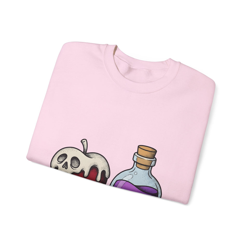 Deadly Fruit Elixir Sweatshirt Halloween Halloween Gift Women Cartoon Sweatshirt Poison Drink Sweatshirt Halloween Fan Comic Sweatshirt Spooky Graphic Hand