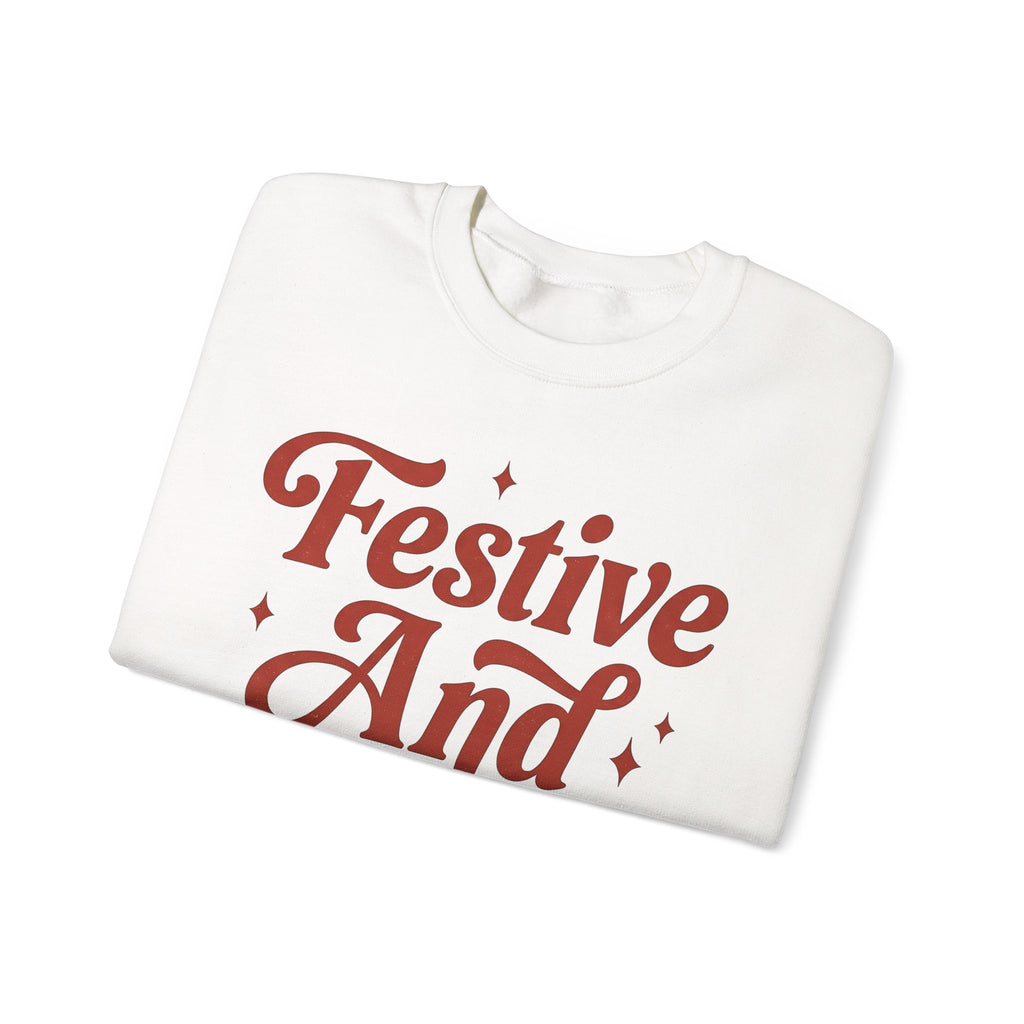 Old Style Text Sweatshirt Christmas Seasonal Gift Women Rustic Sweatshirt Typography Sweatshirt Xmas Fan Holiday Sweatshirt Vintage Graphic Script Twinkles