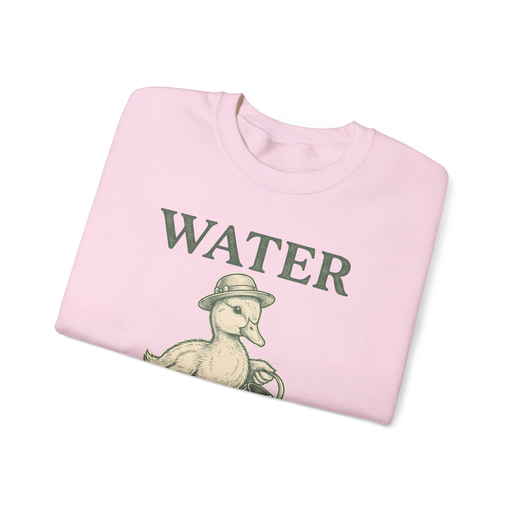 Duck Flower Pot Sweatshirt Easter Landscaping Gift Women Old School Sweatshirt Planter Sweatshirt Easter Fan Vintage Sweatshirt Gardening Graphic Doodle Cap
