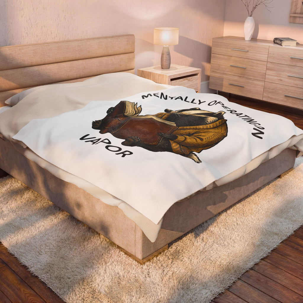 Badger Pullover Blanket Funny Wildlife Gift Women Sketch Blanket Badger Blanket Humor Fan Drawing Graphic Retro Novel Blanket