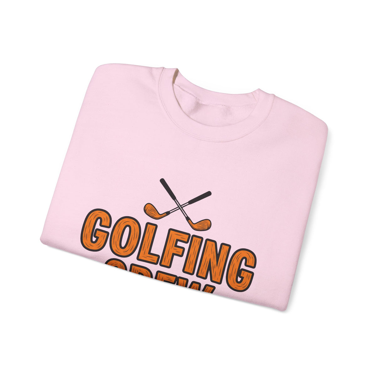 Golf Stick Sweatshirt Golf Squad Gift Women Graphic Sweatshirt Golf Club Sweatshirt Golfer Fan Illustrated Sweatshirt Team Graphic Hand Drawn Golf Orb Sweatshirt