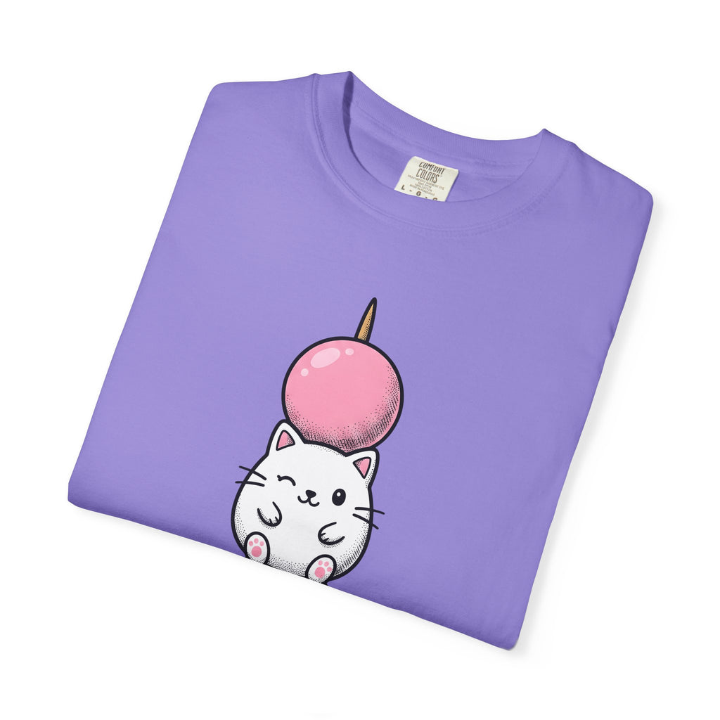 Feline Mochi Cat Snack Gift Adorable Cat Cat Fan Kitty Food Comic Sweet Candy T-Shirt