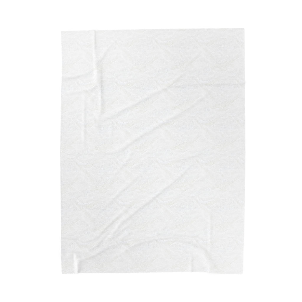 Bone Flower Halloween Occult Gift Neo Traditional Skeleton Horror Fan Tattoo Mystic Hand Drawn Blanket