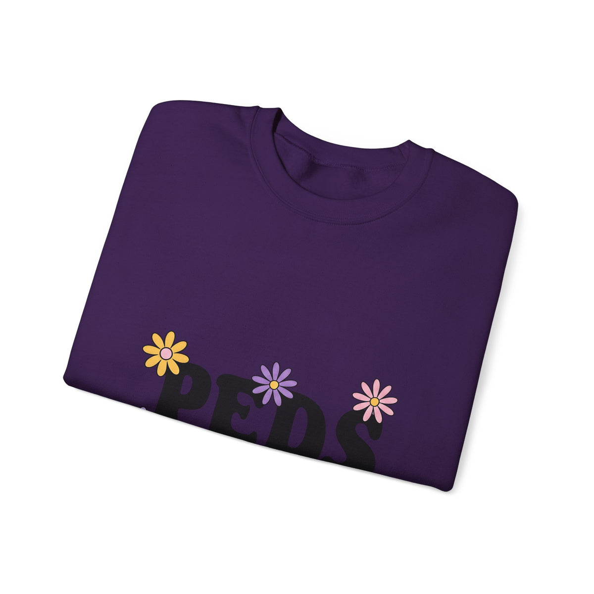 Blossom Lettering Sweatshirt Nurses School Gift Women Hippie Sweatshirt Typography Sweatshirt Nurse Enthusiast Bohemian Sweatshirt Education Graphic Classic