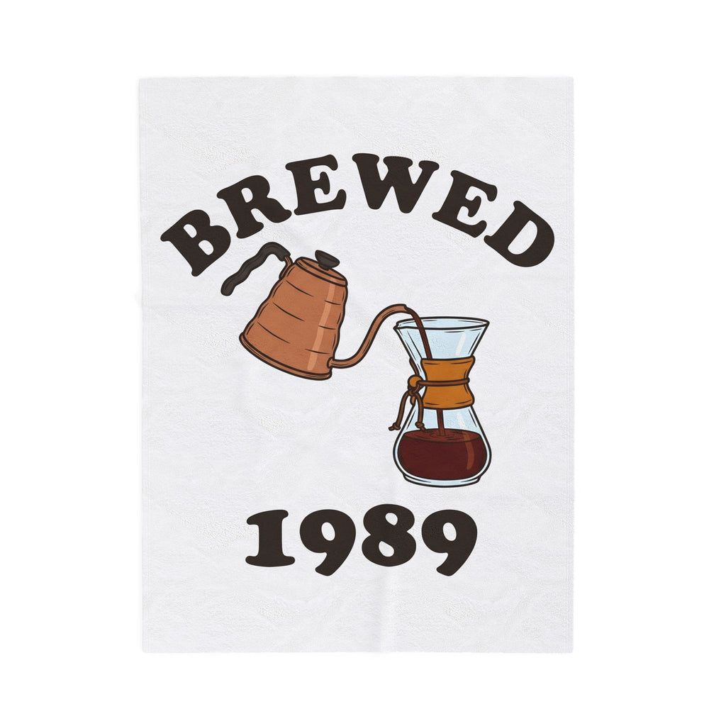 Coffee Maker Blanket Coffee Beverage Gift Women Sketch Blanket Brewer Blanket Coffee Fan Coffee Illustration Design Retro Pour Over Blanket
