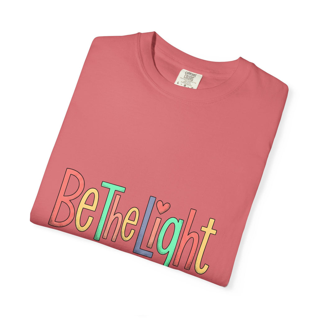 Colorful Font T-Shirt Nurses Uplift Gift Women Cartoon T-Shirt Typography T-Shirt Educator Enthusiast Comic T-Shirt Inspirational Graphic Nostalgic
