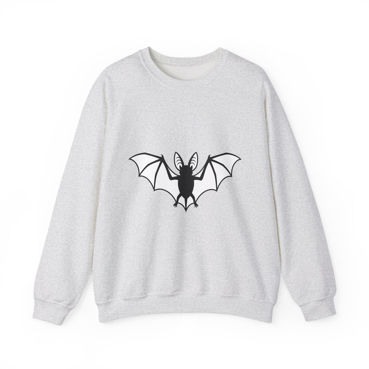 Bat Graphic Sweatshirt Cottagecore Halloween Gift Women Minimalist Sweatshirt Bat Sweatshirt Homebody Fan Simple Sweatshirt Spooky Graphic Gothic Wings Sweatshirt