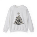 Sloth Stack Sweatshirt Animals Holiday Gift Women Hand Drawn Sweatshirt Sloth Pile Sweatshirt Wildlife Fan Hand Drawn Sweatshirt Christmas Graphic Vintage Star