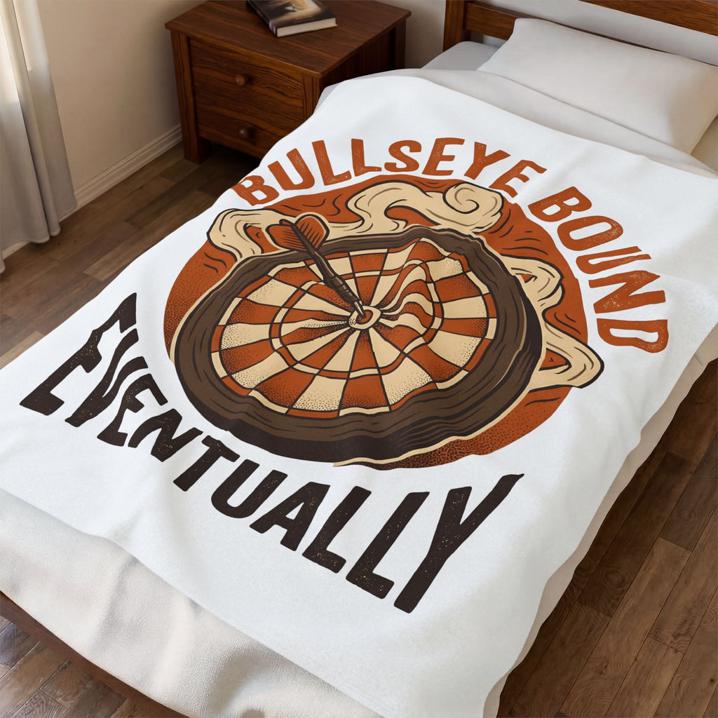 Darts Board Blanket Sports Satire Gift Women Throwback Blanket Dartboard Blanket Athlete Fan Vintage Blanket Parody Graphic Heritage Throwing Dart