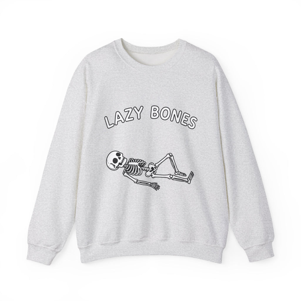 Skeleton Graphic Sweatshirt Funny Halloween Gift Women Cartoon Sweatshirt Skull Sweatshirt Humor Fan Spooky Graphic Design Retro Bones Sweatshirt
