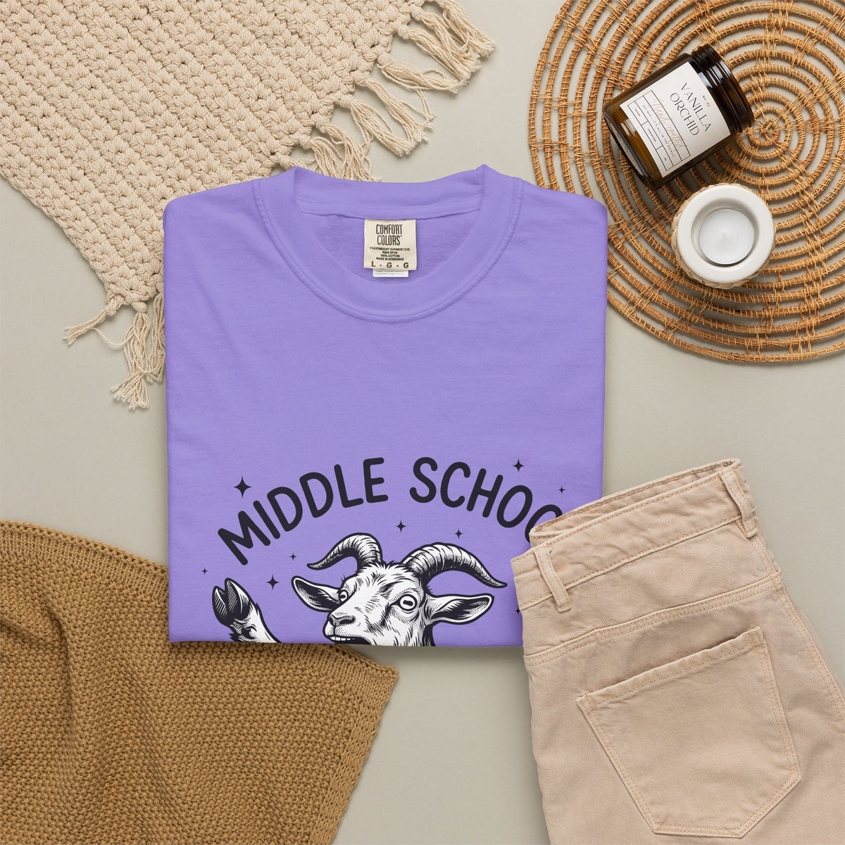 Goat Drawing T-Shirt Teachers Comedy Gift Women Cartoon T-Shirt Kid T-Shirt Educator Enthusiast Comic Graphic Classic Sparkle T-Shirt