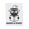 Dark Cat Witch Blanket Halloween Literature Gift Women Animated Blanket Black Cat Witch Blanket Horror Fan Cartoon Blanket Book Graphic Clean