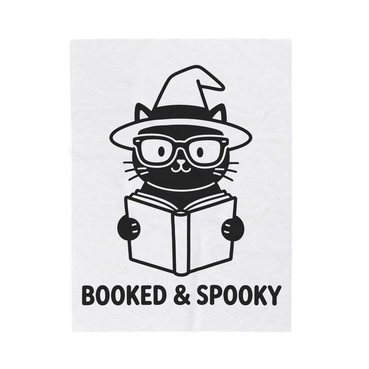 Dark Cat Witch Blanket Halloween Literature Gift Women Animated Blanket Black Cat Witch Blanket Horror Fan Cartoon Blanket Book Graphic Clean