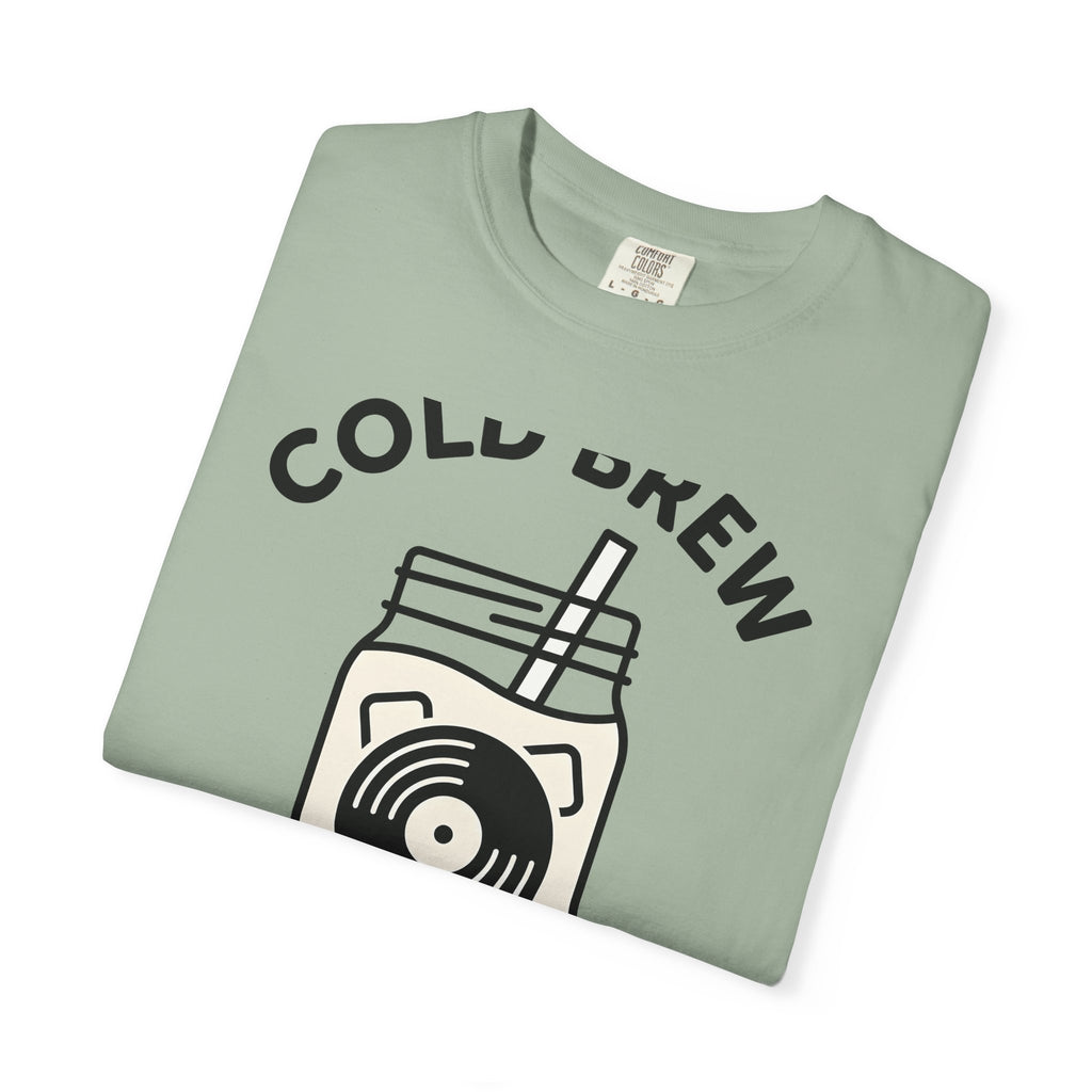 Glass Jar Coffee T-Shirt Coffee Instrument Gift Women Simple T-Shirt Coffee Bean T-Shirt Coffee Fan Minimalist T-Shirt Guitar Graphic Vintage Music