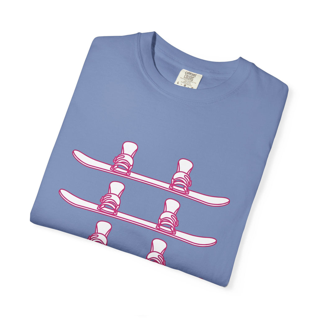 Snowboarder T-Shirt Sports Frost Gift Women Basic T-Shirt Snowboarder T-Shirt Athlete Fan Snowboarding T-Shirt Frosty Graphic Trendy Motif T-Shirt