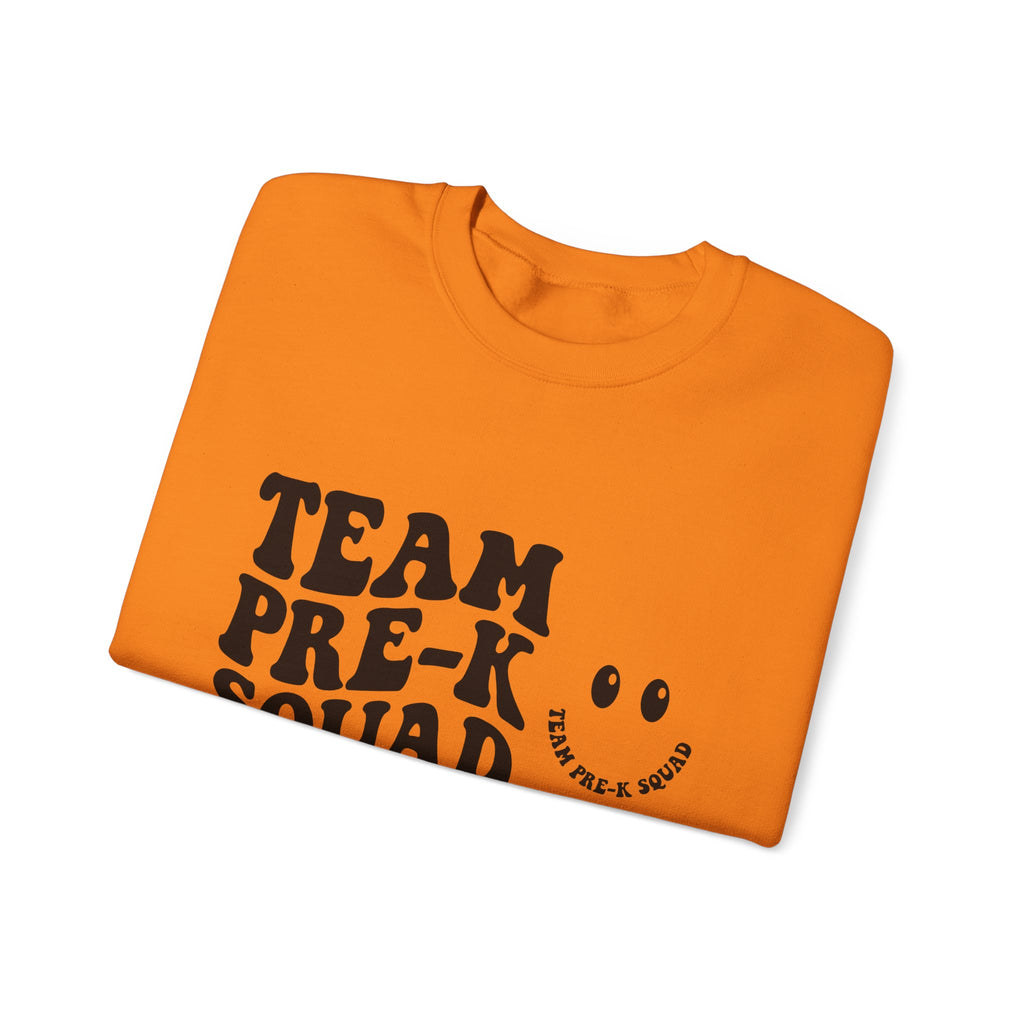 Smiley Face Teachers School Gift Playful Emoji Educator Enthusiast Fun Classroom Retro Bold Text Sweatshirt