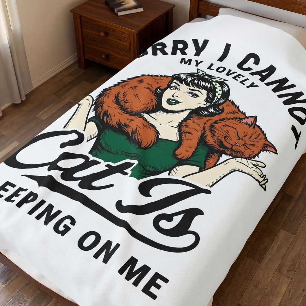 Feline Shoulder Blanket Cat Critter Gift Women Animated Blanket Cat Blanket Kitty Fan Cartoon Blanket Creature Graphic Nostalgic Vintage Clothing