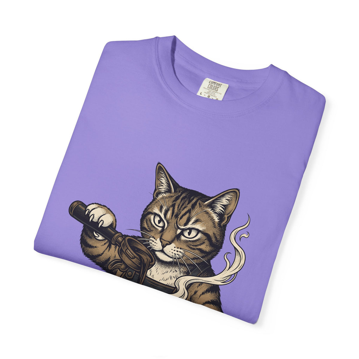 Coffee Cat T-Shirt Cat Espresso Gift Women Retro T-Shirt Kitty Cat T-Shirt Cat Fan Fifties T-Shirt Cappuccino Graphic Sketch Latte T-Shirt T-Shirt