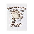 Jumping Frog Frog Nature Gift Old School Toad T Sh Blanket
