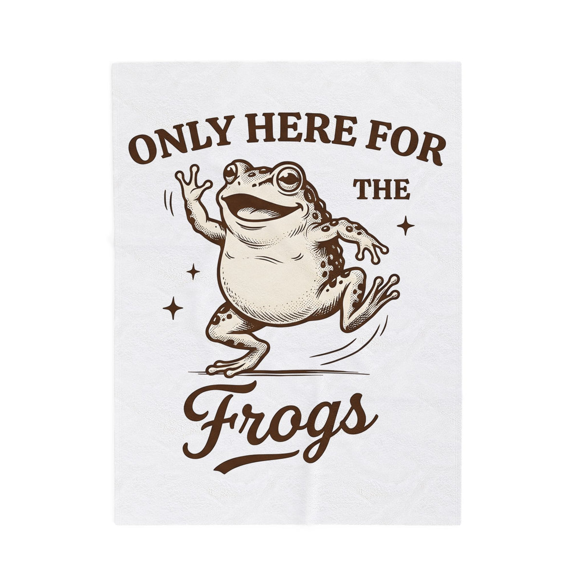 Jumping Frog Frog Nature Gift Old School Toad T Sh Blanket