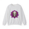 Bird Head Flower Sweatshirt Boho Chic Emo Gift Women Line Art Sweatshirt Floral Head Sweatshirt Hippie Fan Minimalist Sweatshirt Goth Graphic Classic Lotus