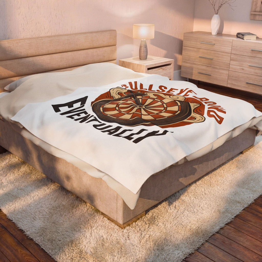 Darts Board Blanket Sports Satire Gift Women Throwback Blanket Dartboard Blanket Athlete Fan Vintage Blanket Parody Graphic Heritage Throwing Dart