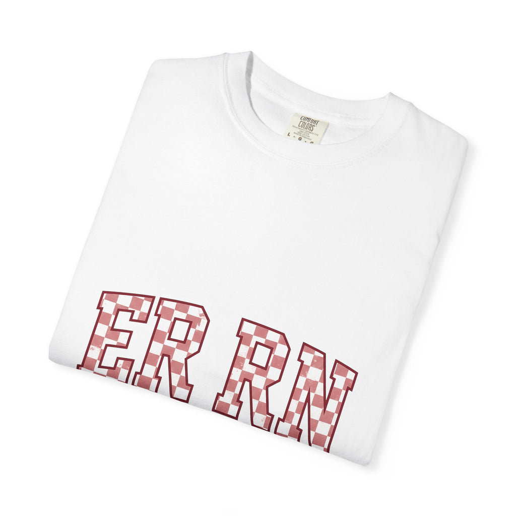 Nurse Monogram T-Shirt Nurses Hospital Gift Women Varsity T-Shirt Monogrammed T-Shirt Nursing Enthusiast Letterman T-Shirt Medical Graphic Old