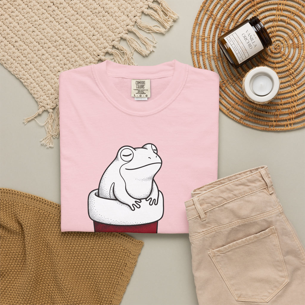 Frog Holiday Sock T-Shirt Christmas Pet Gift Women Modern T-Shirt Toad T-Shirt Xmas Fan Holiday T-Shirt Animal Graphic Doodle Xmas Stocking T-Shirt