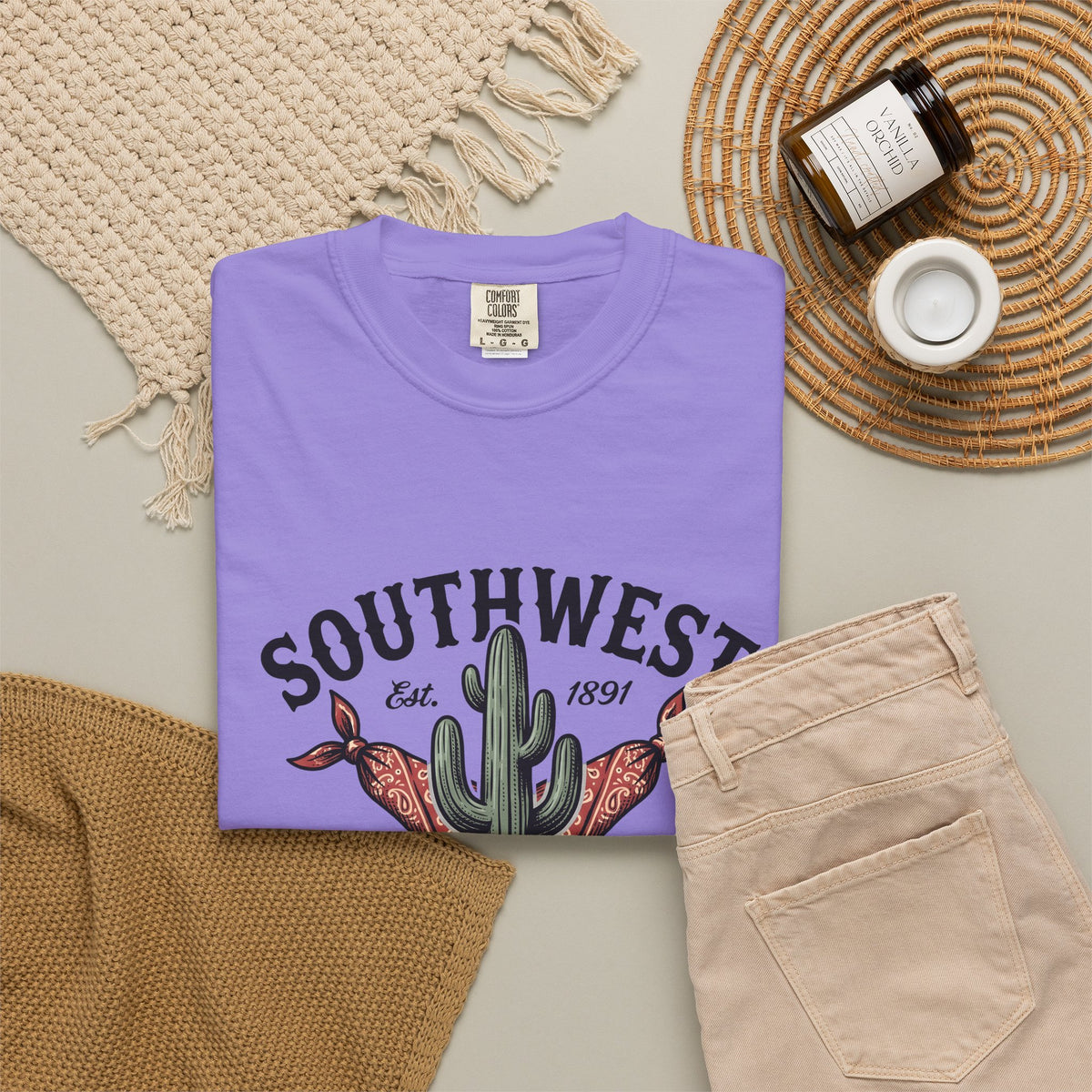 Prickly Pear Drawing T-Shirt Cowgirl Livestock Gift Women Vintage Western T-Shirt Cactus T-Shirt Cowboy Fan Retro T-Shirt Ranch Graphic