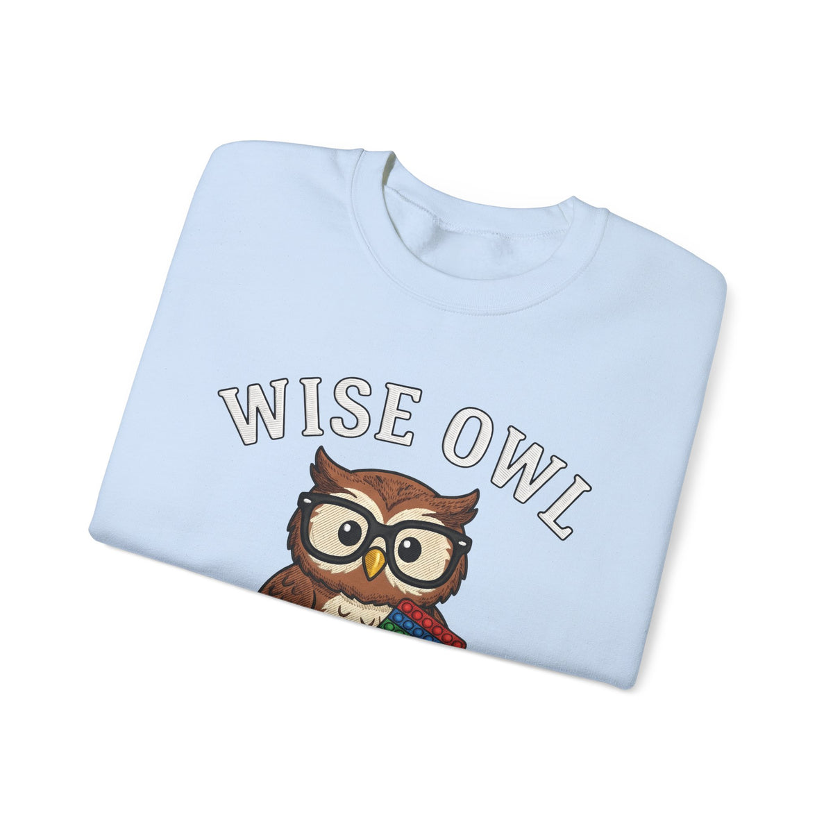 Owl Glasses Sweatshirt Teachers Education Gift Women Cartoon Sweatshirt Spectacles Sweatshirt Educator Enthusiast Comic Sweatshirt Learning Graphic Vintage