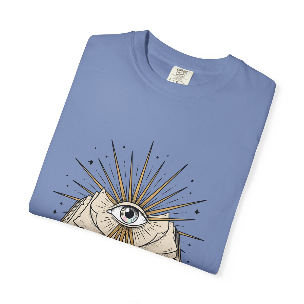 Magic Eye Journal T-Shirt Boho Chic Metaphysical Gift Women Ink T-Shirt Stereogram T-Shirt Hippie Enthusiast Tattoo T-Shirt Spiritual Graphic Retro