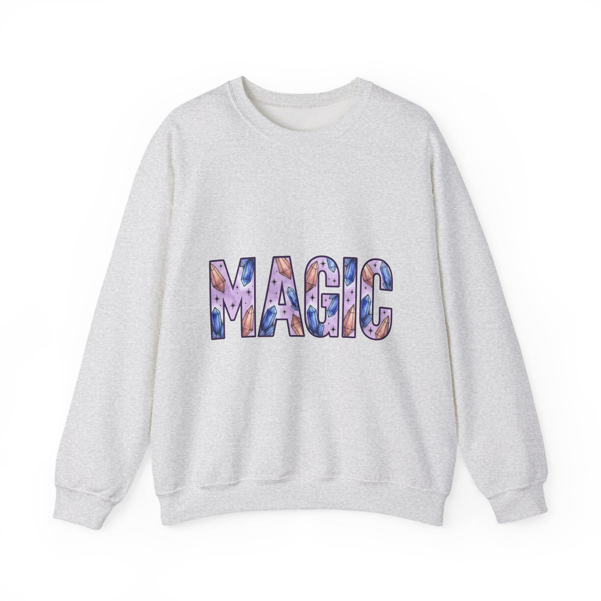 Gemstone Illustration Sweatshirt Moms Metaphysical Gift Women Hippie Sweatshirt Crystal Sweatshirt Mother Enthusiast Spiritual Sweatshirt Esoteric Graphic