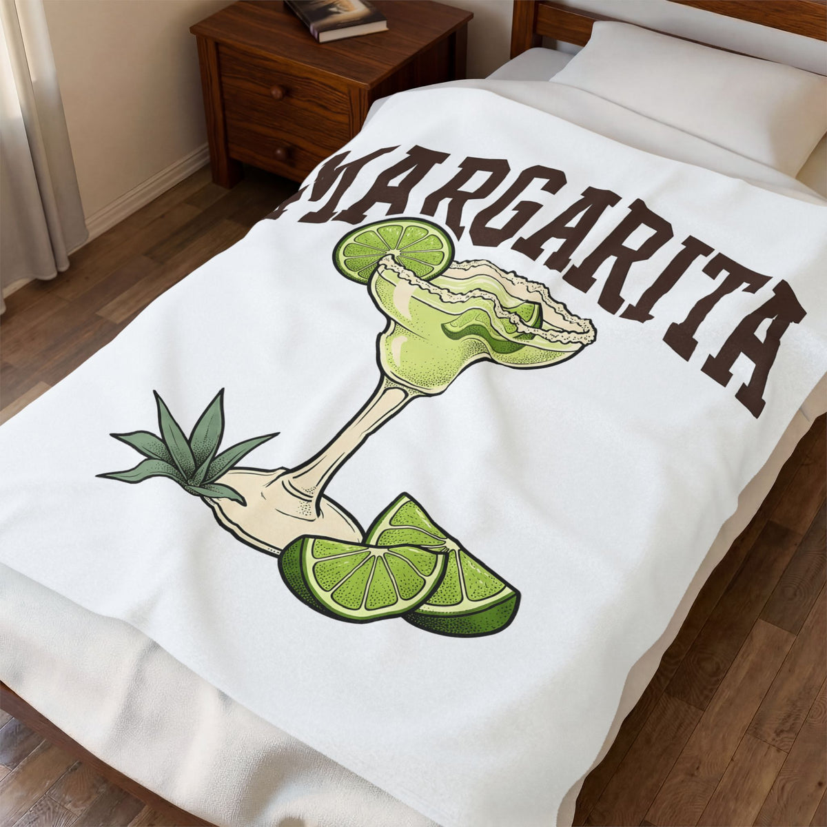 Margarita Glass Blanket Drinks Cocktail Gift Women Vintage Blanket Cocktail Glass Blanket Beverage Fan Retro Blanket Mixed Drink Graphic Hand Drawn
