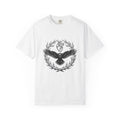 Raven Love T-Shirt Gothic Gloom Gift Women Spooky T-Shirt Crow Love T-Shirt Dark Fan Creepy T-Shirt Dark Illustration Hand Drawn Antler Crown