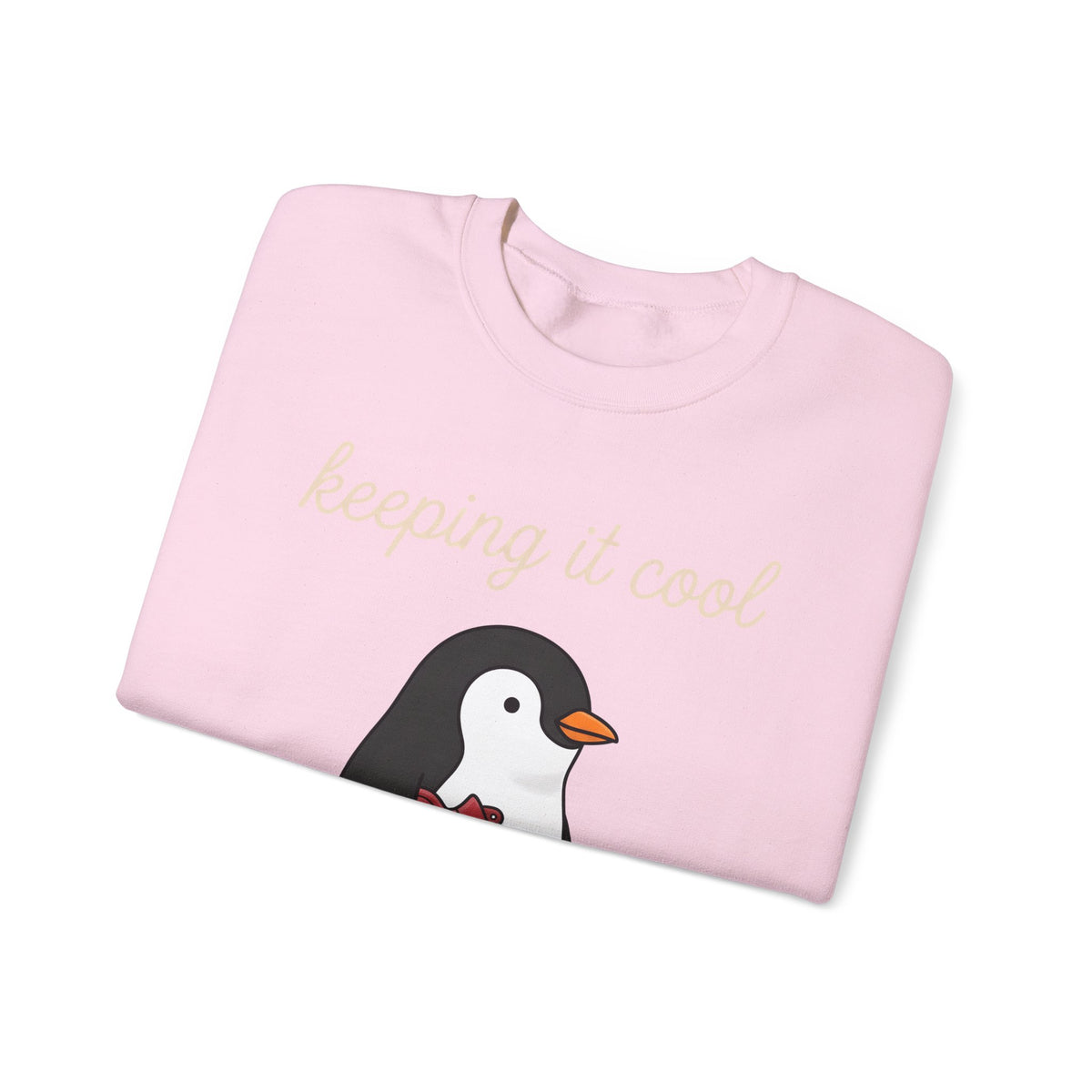 Penguin Nurse Sweatshirt Nurse Wildlife Gift Women Comic Sweatshirt Penguin Sweatshirt Nursing Enthusiast Cartoon Sweatshirt Wildlife Graphic Simple