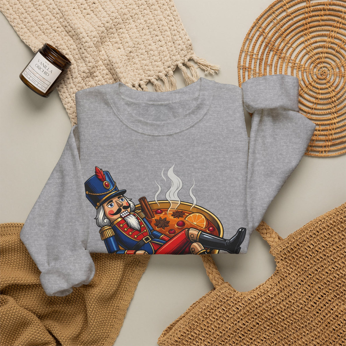 Nutcracker Sweatshirt Sweatshirt Christmas Seasonal Gift Women Comic Sweatshirt Nutcracker T