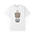 Leopard T-Shirt T-Shirt Teachers Literacy Gift Women Rustic T-Shirt Tote T-Shirt Educator Enthusiast Country T-Shirt Reading Graphic Simple Book
