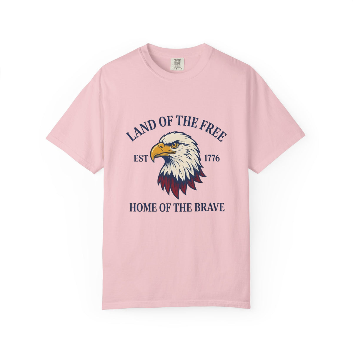 Bald Eagle T-Shirt America Patriotism Gift Women Line Art T-Shirt Eagle T-Shirt American Enthusiast Illustration Graphic Cartoon Patriotic Graphic