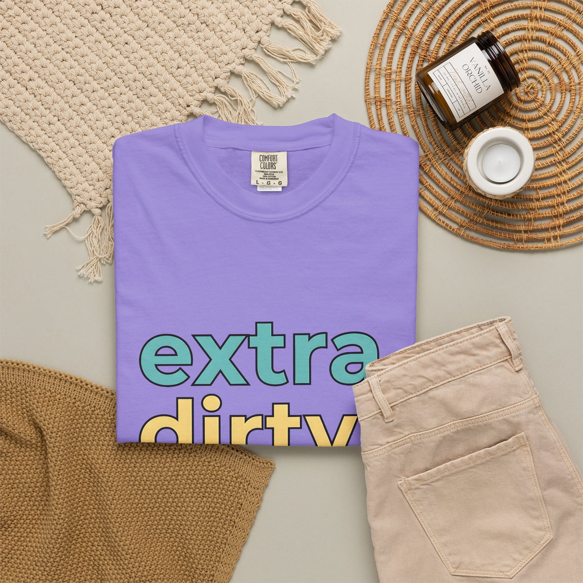 Loud Pastel Font T-Shirt Coffee Culinary Gift Women Quirky T-Shirt Bold Typography T-Shirt Coffee Fan Java Enthusiast Retro T-Shirt Food Graphic