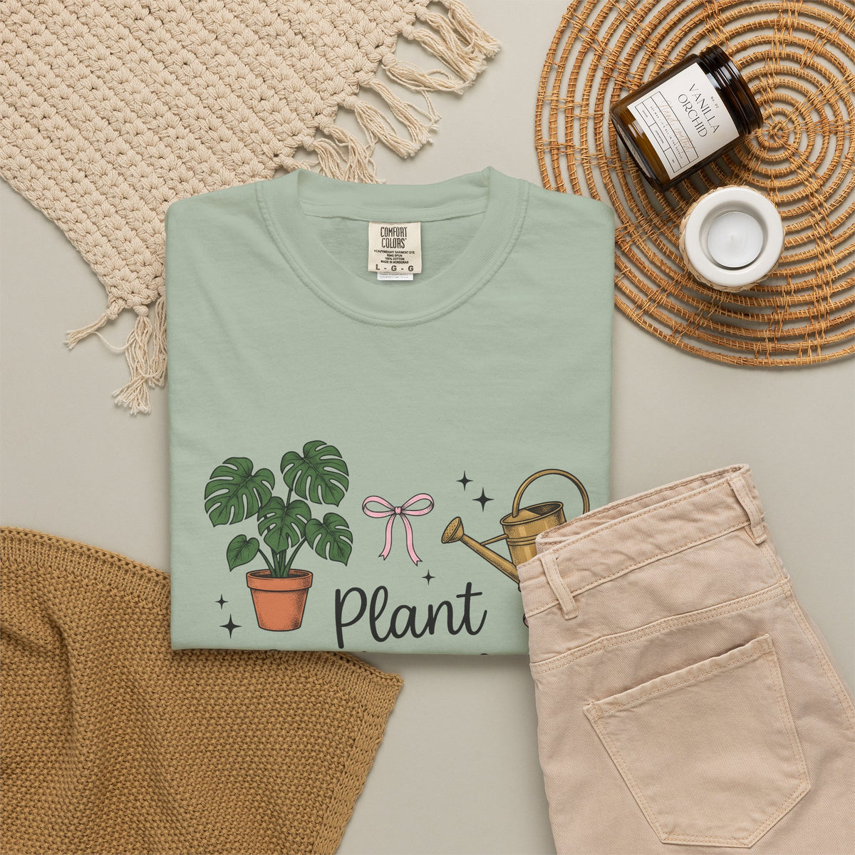 Houseplant Pot T-Shirt Plant Mom Garden Gift Women Sketch T-Shirt Planter T-Shirt Gardener Enthusiast Drawing Graphic Gardening Illustration Retro