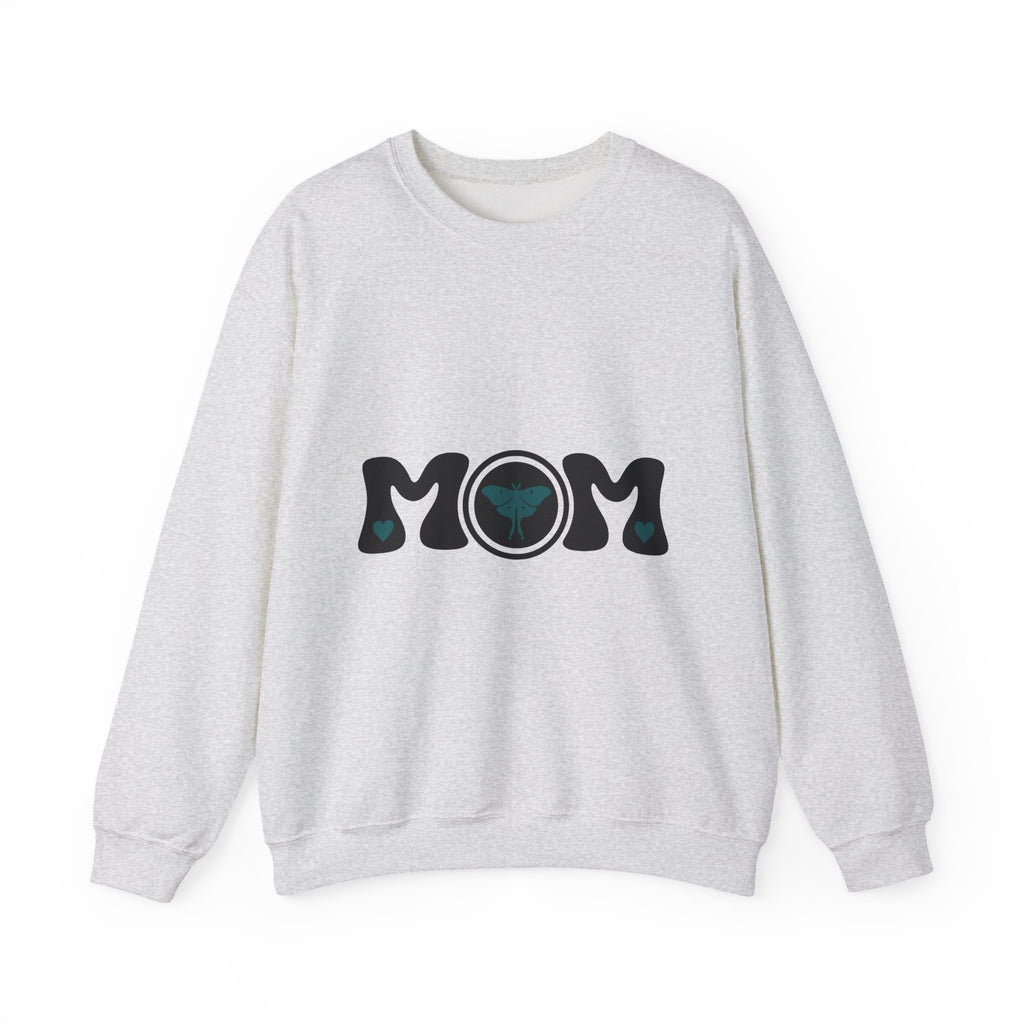 Butterfly Sweatshirt Moms Environment Gift Women 70s Sweatshirt Butterfly Sweatshirt Mother Fan Retro Sweatshirt Eco Graphic Classic Heart Shape Sweatshirt